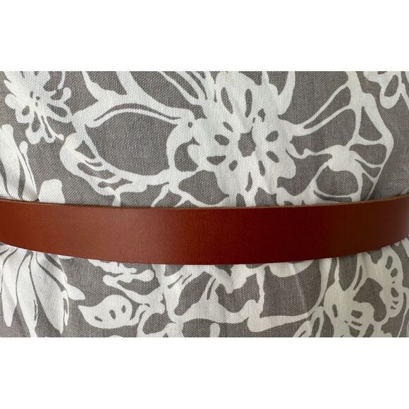 LEVI'S Brown Genuine Leather Belt Size 80/32 Small Made in Mexico NWT - Picture 3 of 6